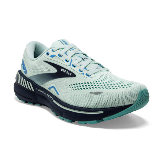 Brooks Women's Adrenaline GTS 23 Crystal Blue Glass/Nile Blue/Marina