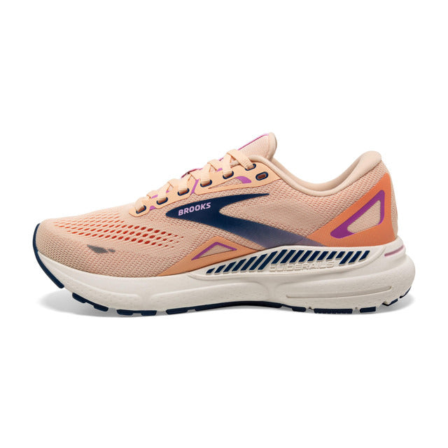 Brooks Women's Adrenaline GTS 23 Apricot/Estate Blue/Orchid