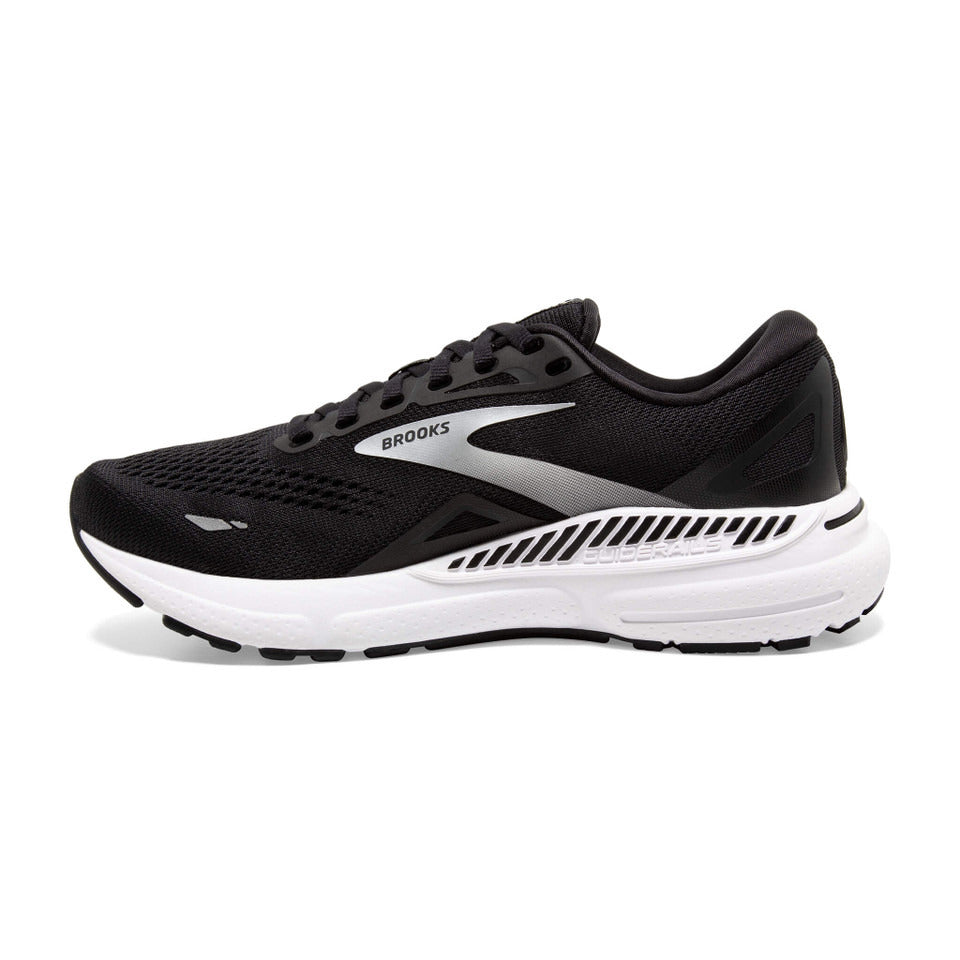 Brooks Men's Adrenaline GTS 23 Black/White/Silver