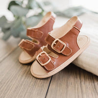 Little Love Bug Co. Brown Charley Sandal