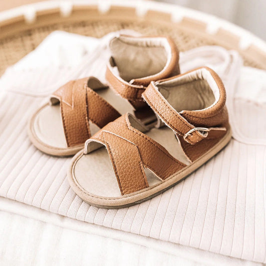 Little Love Bug Co. Brown Sandal