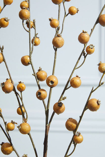 Decorator's Warehouse 30” Butternut Pomegranate Christmas Spray (Weather Resistant)