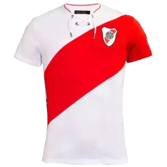 Pampa Direct River Plate Retro Vintage Football Jersey for Men - Classic Soccer Shirt (Various Sizes Available)