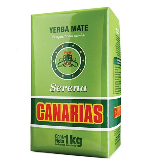 Pampa Direct Canarias Yerba Mate Serena Uruguay Yerba, 1 kg / 1.1 lb