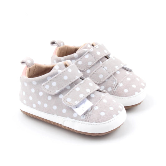 Little Love Bug Co. Casual Polka Dot & Pink Low Top