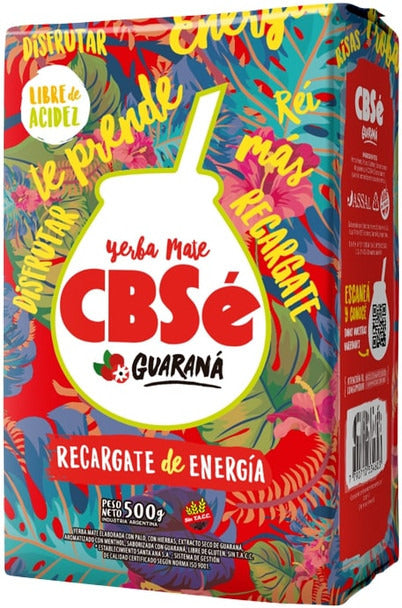 Pampa Direct CBSé Yerba Mate w/ Guarana, 500 g / 1.1 lb