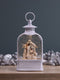 Cracker Barrel African American Nativity Glitter Globe 2