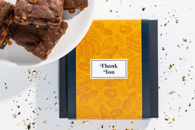 Dorothy Lane Killer Brownie Thank You Gift Box (x2)