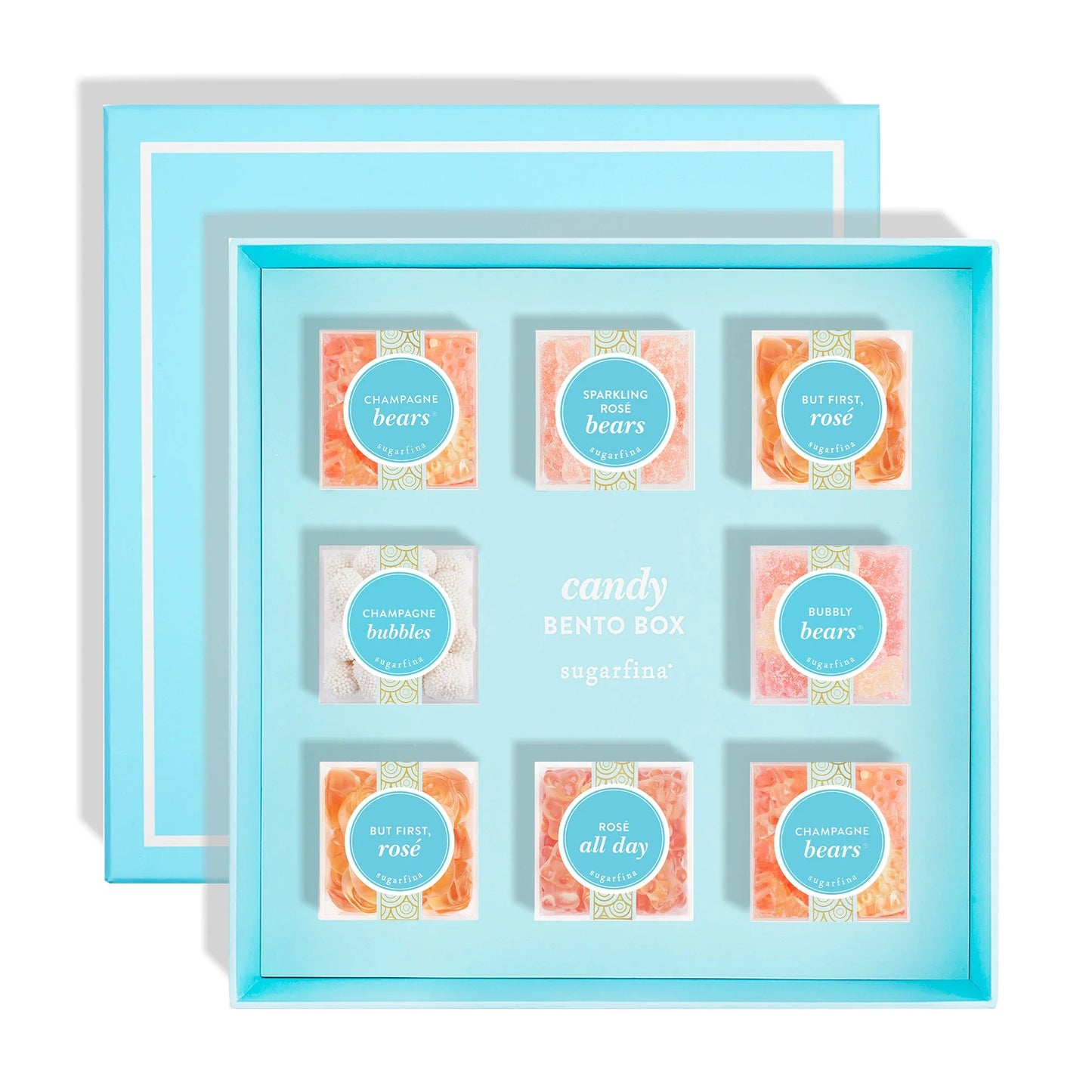 Sugarfina Champagne & Rosé Gummies 8 Piece Candy Bento Box