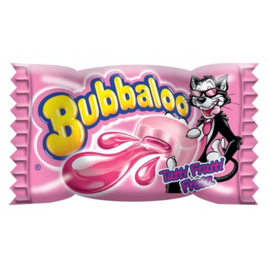 Pampa Direct Bubbaloo Chicle Globo Tutti-Frutti Bubblegum, 300 g / 10.6 oz (box of 60)