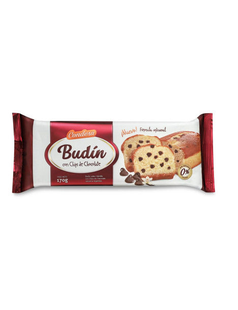Pampa Direct Budín con Chips de Chocolate Pudding, 170 g / 6.0 oz