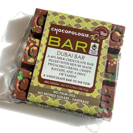 Dorothy Lane Chocopologie Dubai Chocolate Bar