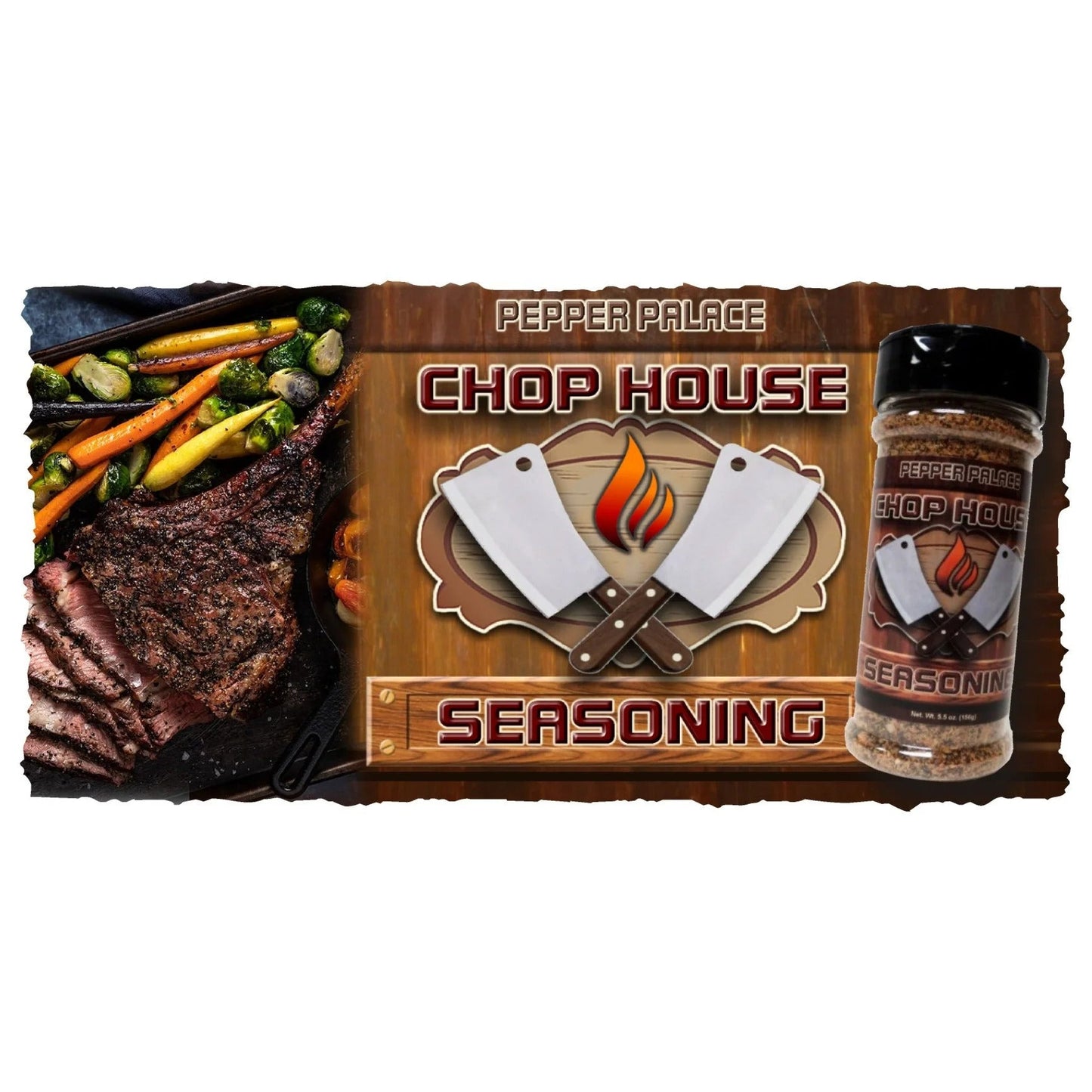 Pepper Palace Chop House Seasoning