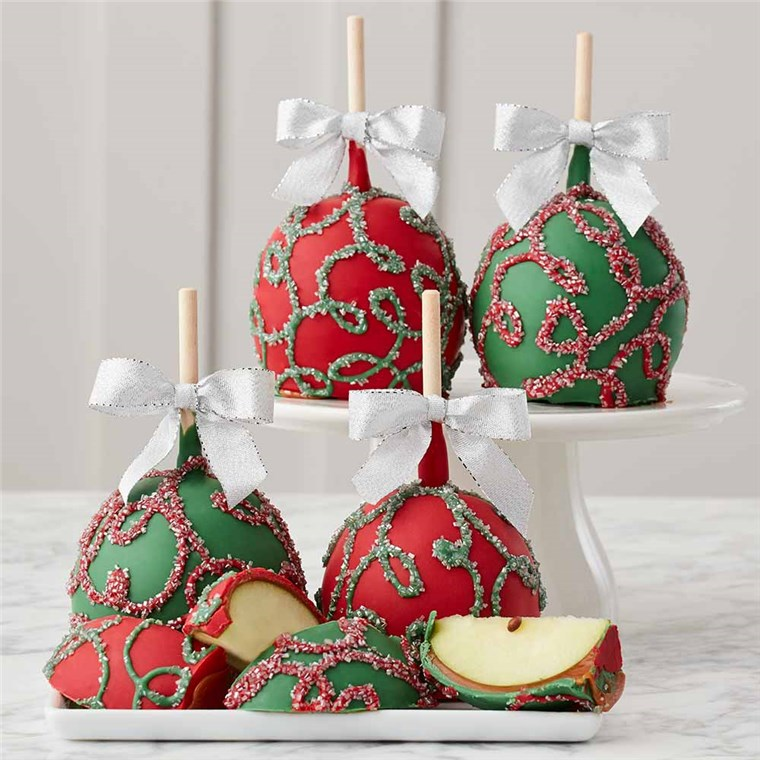 Mrs Prindables Christmas Ornaments Caramel Apple Gift Set