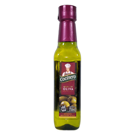 Pampa Direct Cocinero Aceite de Oliva Olive Oil Gluten Free, 250 ml / 8.45 fl oz bottle