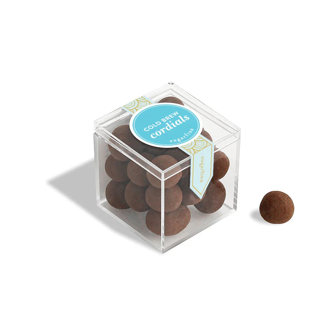 Sugarfina Cold Brew Dark Chocolate Cordials - Small Candy Cube (x4)