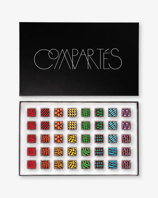 Compartes Chocolate 40 Piece Signature Truffles Gift Box