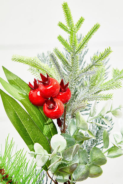 Decorator's Warehouse 25" Cone Berry Pine Spray