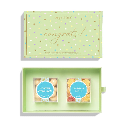 Sugarfina Congrats 2 Piece Candy Bento Box (x2)