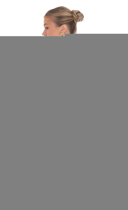 Lucy In The Sky Lace Off Shoulder Dress in Red