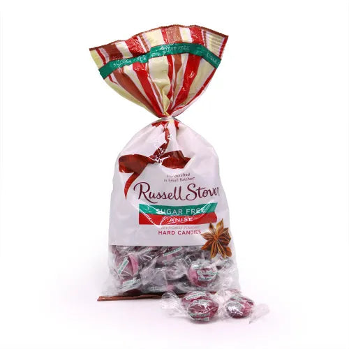 Russell Stover Chocolates Sugar Free Anise Hard Candies, 12 oz. Bag