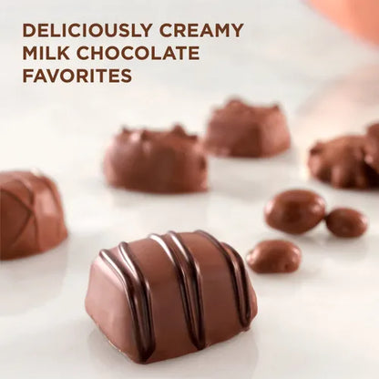 Russell Stover Chocolates Milk Chocolate Assortment, 9.4 oz. Box