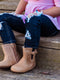 Little Love Bug Co. Desert Sand Riding Boot {Premium Leather}