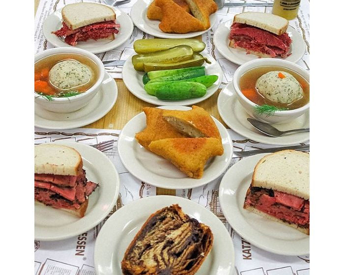 Katz's Deli Complete 3-Course Dinner for 4