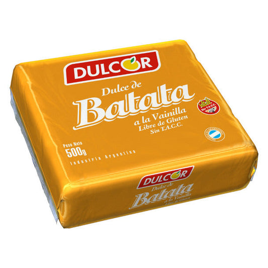 Pampa Direct Dulcor Sweet Potato Delight with Vanilla, Gluten-Free Dulce de Batata a la Vainilla, 500 g / 17.6 oz