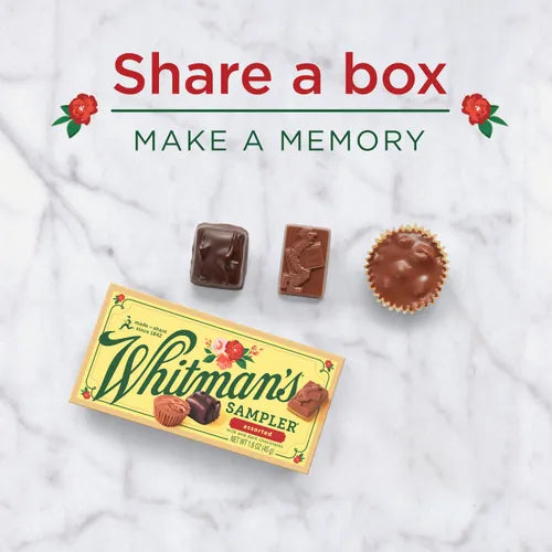 Russell Stover Chocolates Whitman's Sampler Assorted Chocolates, 1.6 oz.