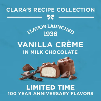 Russell Stover Chocolates Clara's Recipe Vanilla Crème, 8 oz. Box