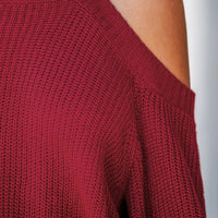 Cupshe Toasty Open-Shoulder Rib Sweater (x2)