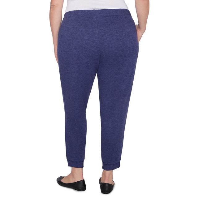 Alfred Dunner Women's Soft Brushed Knit Jogger Pant