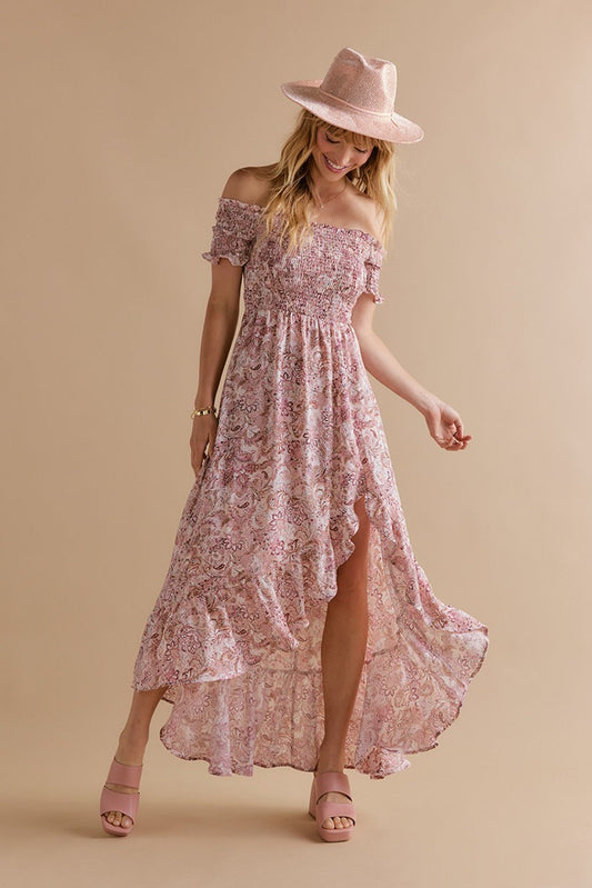 Francesca's Perdita Paisley Floral Maxi Dress (x2)