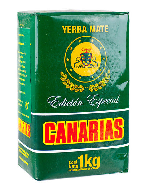 Pampa Direct Canarias Yerba Mate Sin Palo, Special Edition Edición Especial from Uruguay, 1 kg / 2.2 lb (pack of 3)