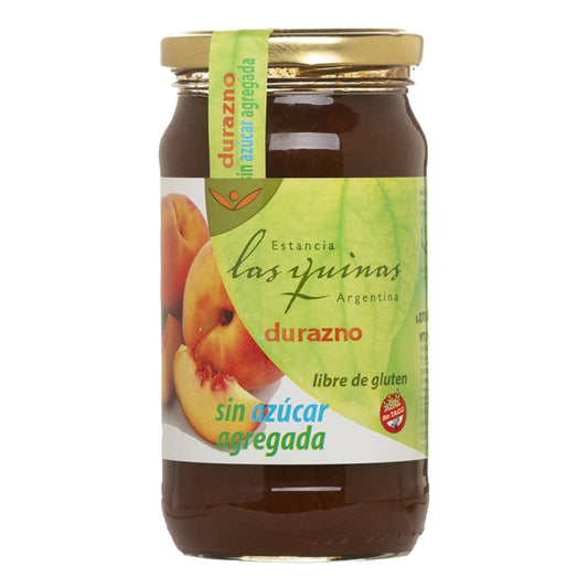 Pampa Direct Estancia las Quinas Argentina Sugar-Free Peach Jam Gluten-Free Mermelada de Durazno, 420 g / 14.82 oz