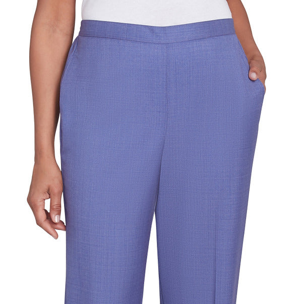 Alfred Dunner Women's Avenue Classic Medium Length Pant