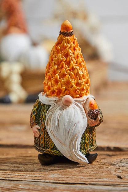 Decorator's Warehouse 5" Resin Harvest Gnome Figurine