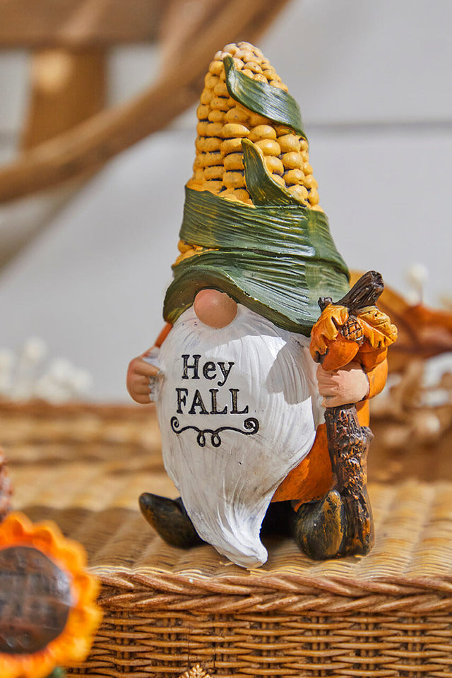 Decorator's Warehouse 5" Resin Harvest Gnome Figurine