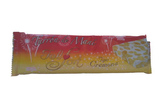 Pampa Direct FelFort Turrón de Mani Tipo Cremona Peanut Nougat Cremona Type, 100 g / 3.52 oz