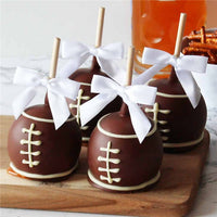 Mrs Prindables Football Gameday Caramel Apple 4-Pack