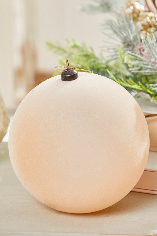 Decorator's Warehouse 5" Ball Ornament - Taupe