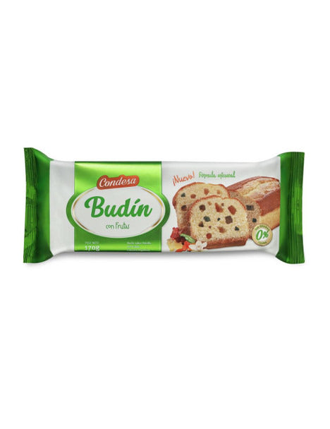 Pampa Direct Budín con Fruta Glaseada Fruit Pudding Style Pan Dulce, 170 g / 6.0 oz