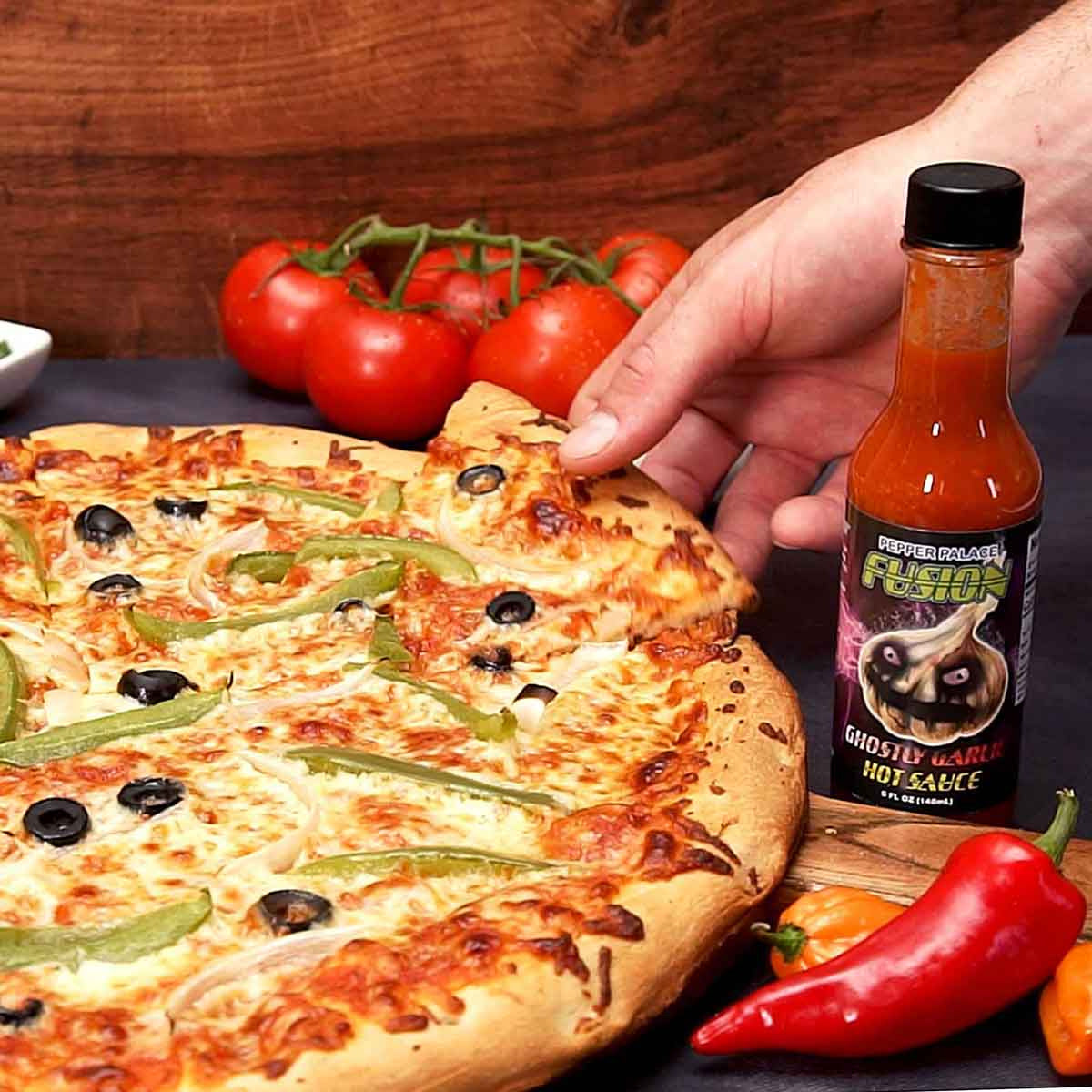 Pepper Palace Ghostly Garlic Fusion Hot Sauce