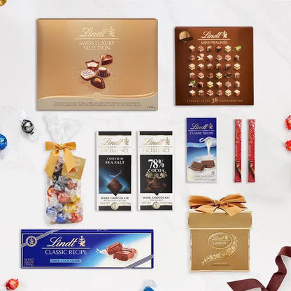 Lindt Chocolate Grand Assortment Gift Basket