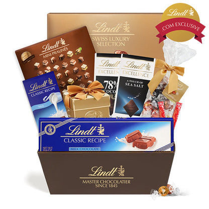 Lindt Chocolate Grand Assortment Gift Basket
