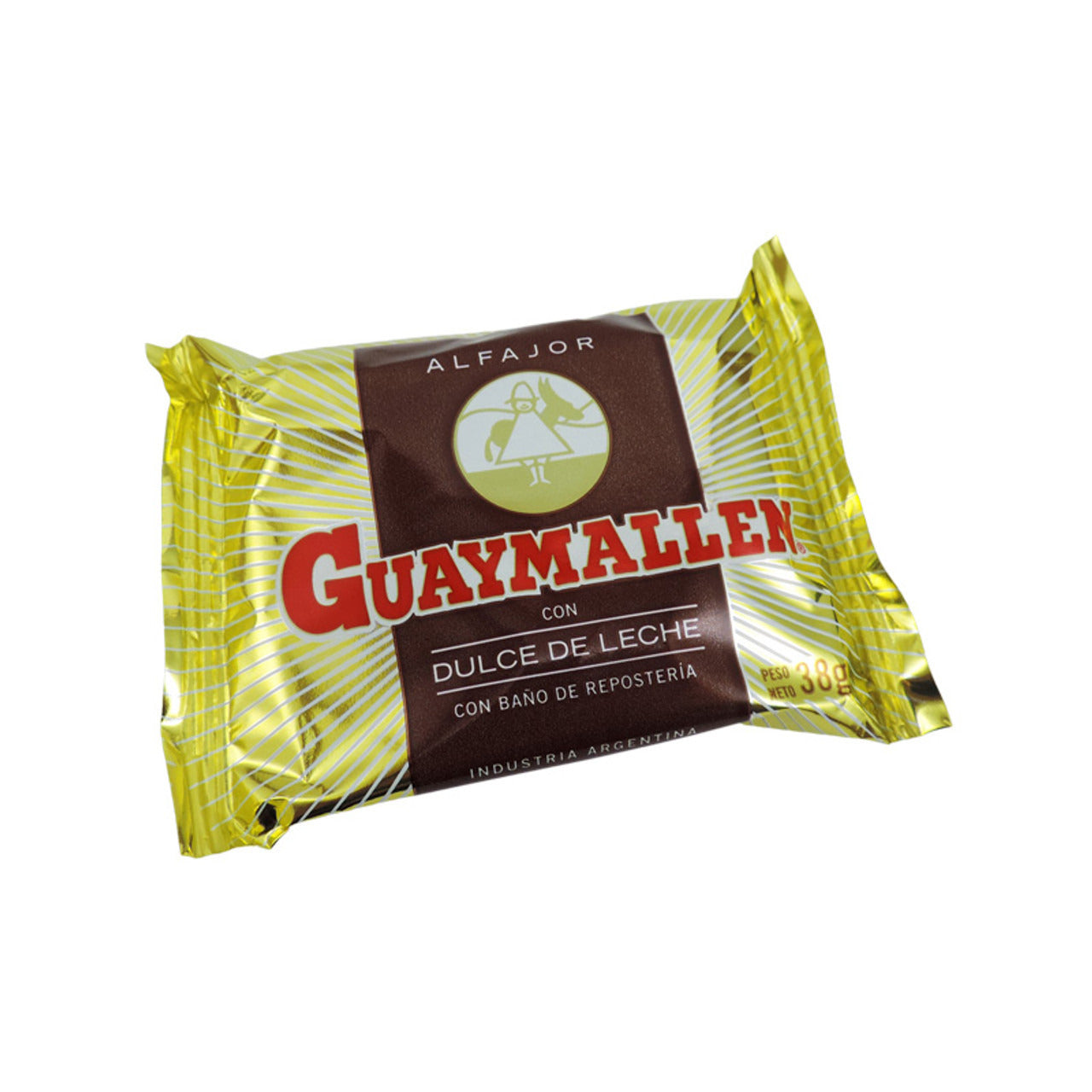 Pampa Direct Guaymallen Alfajor Chocolate with Dulce de Leche Complete Wholesale Box, 38 g / 1.3 oz ea (40 count)