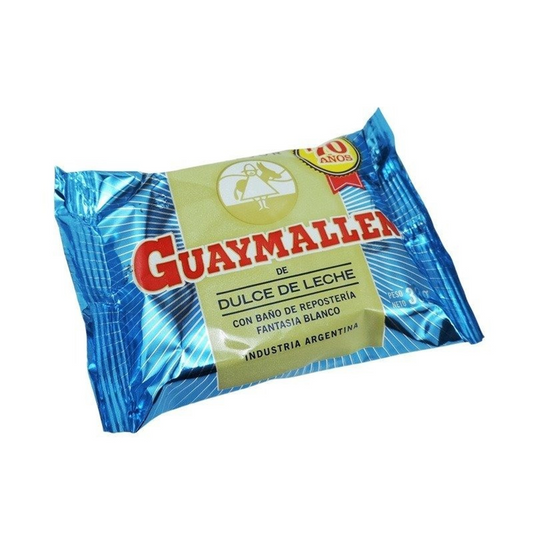 Pampa Direct Guaymallen Alfajor White Chocolate with Dulce de Leche, 38 g / 1.3 oz (pack of 6)