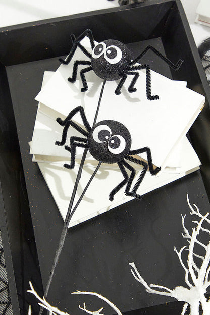 Decorator's Warehouse 21" Black Spider Spray