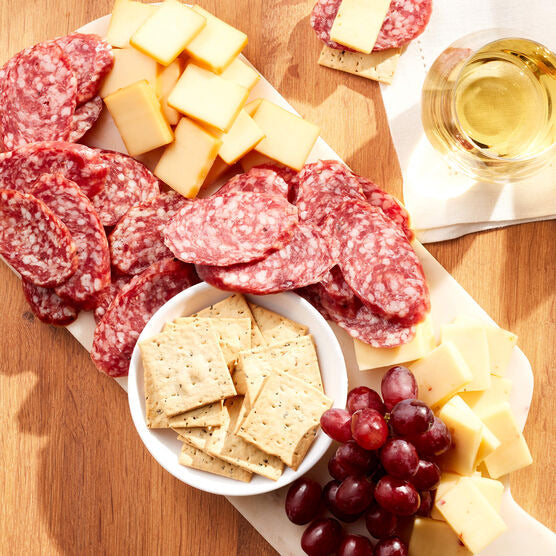 Hickory Farms Chardonnay & Savory Snack Collection